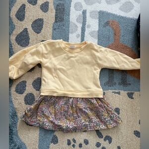 Baby Gap 2-in-1 Sweatshirt Dress in 18-24 Months